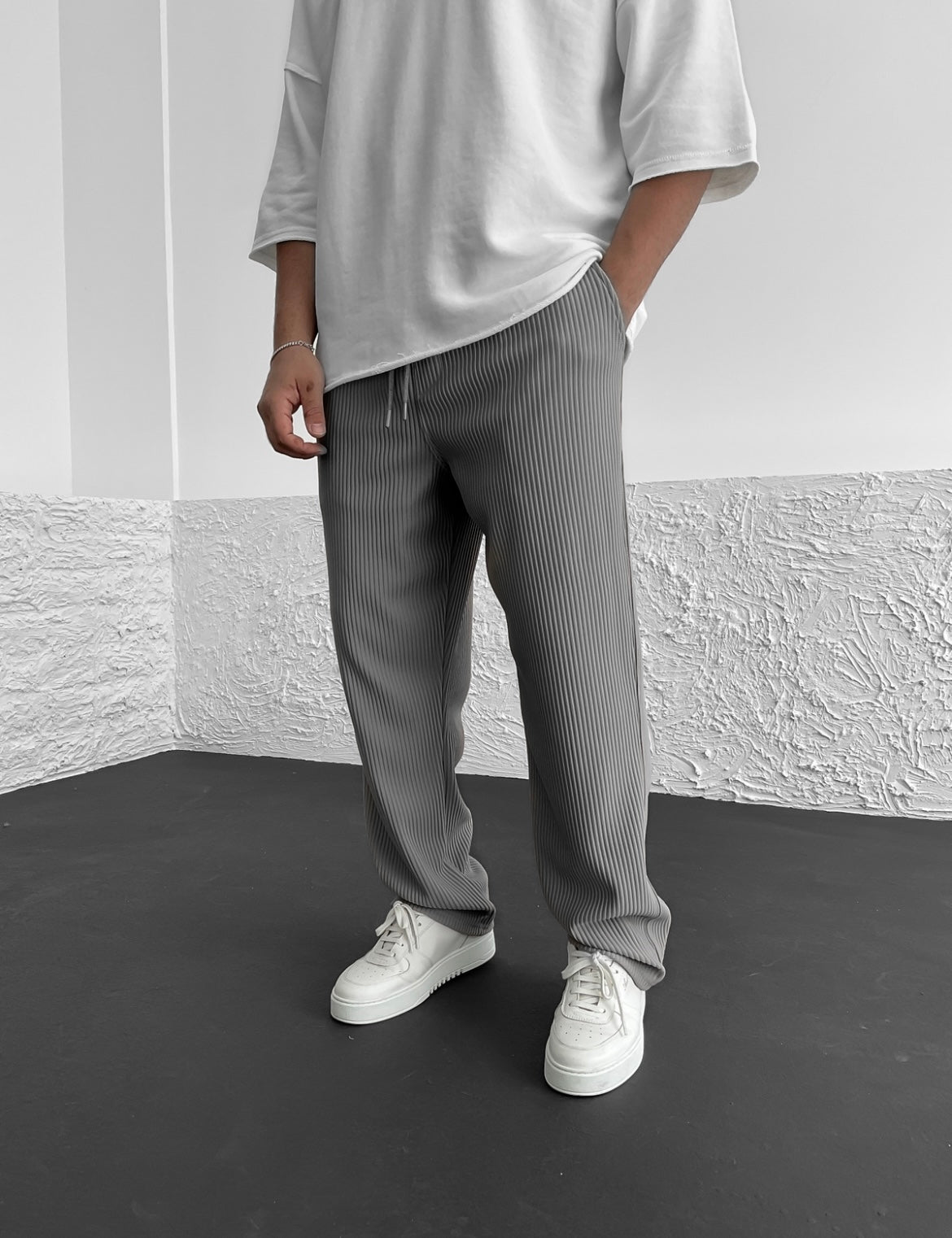 Lair™ | Ribbed Relaxed Fit Trousers