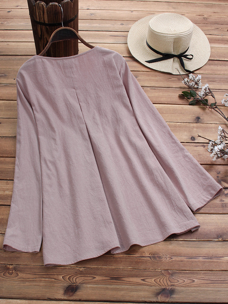 Lina™ | Cotton-Linen Shirt