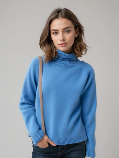 Elly | Elegant Cashmere Knitted Sweater