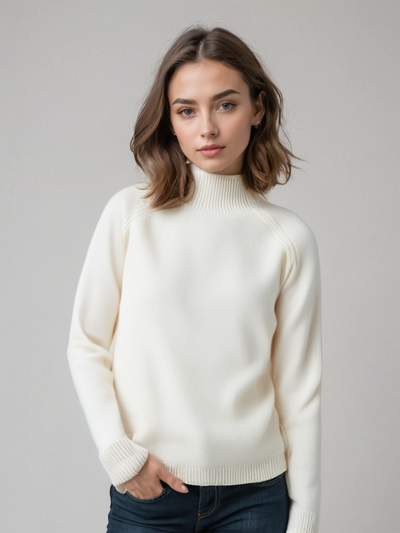 Elly | Elegant Cashmere Knitted Sweater