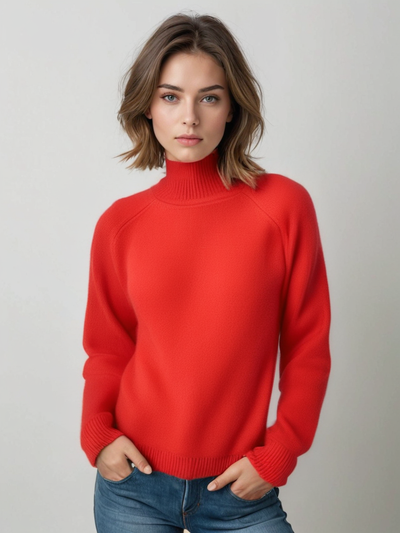 Elly | Elegant Cashmere Knitted Sweater