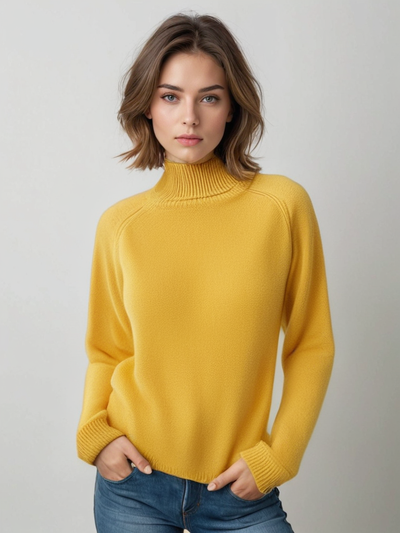 Elly | Elegant Cashmere Knitted Sweater