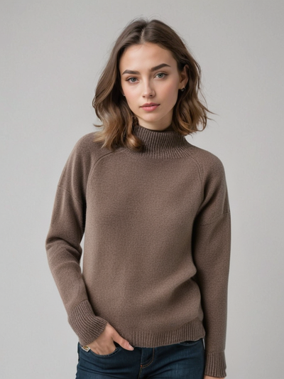 Elly | Elegant Cashmere Knitted Sweater