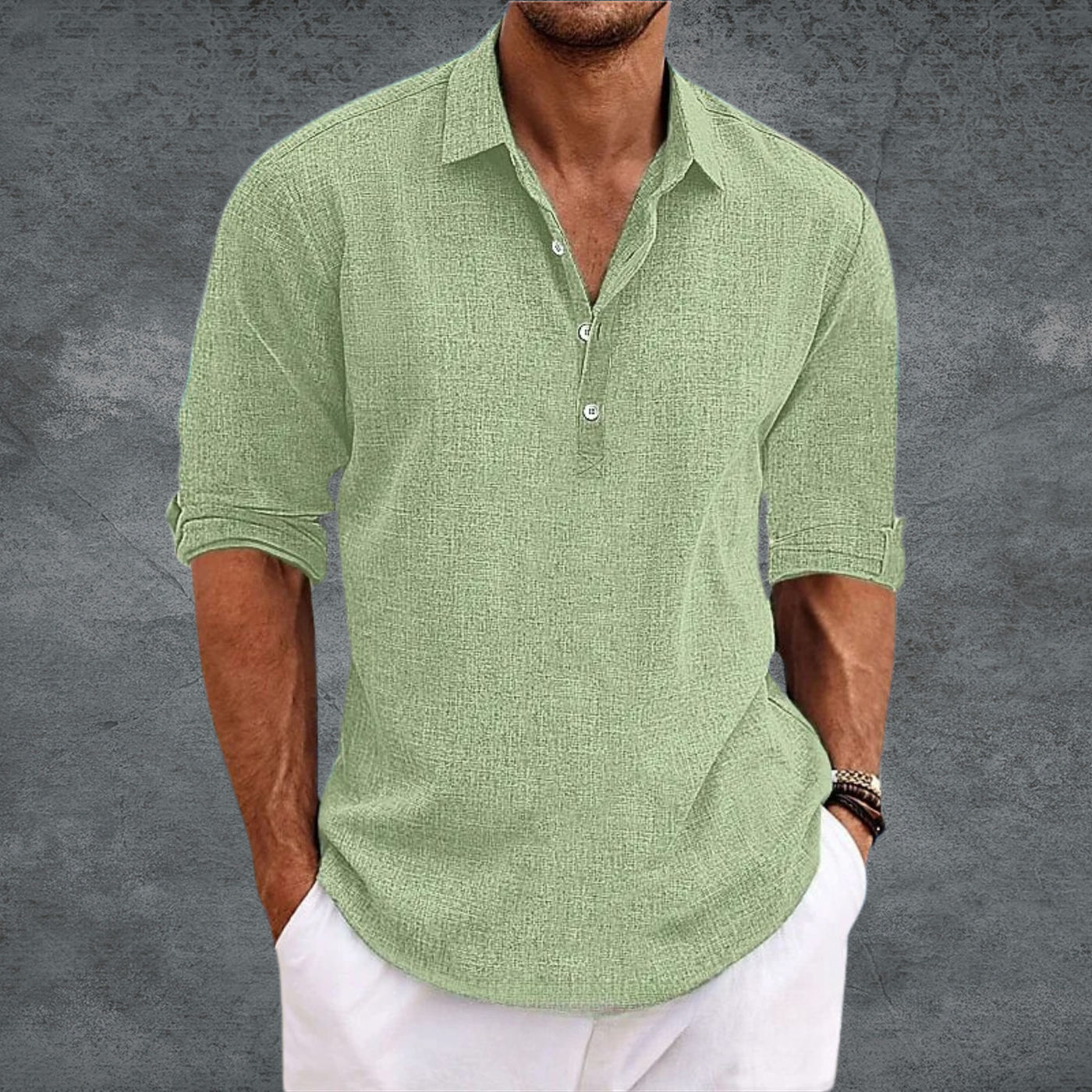 Hugo™ | Stylish Linen Shirt