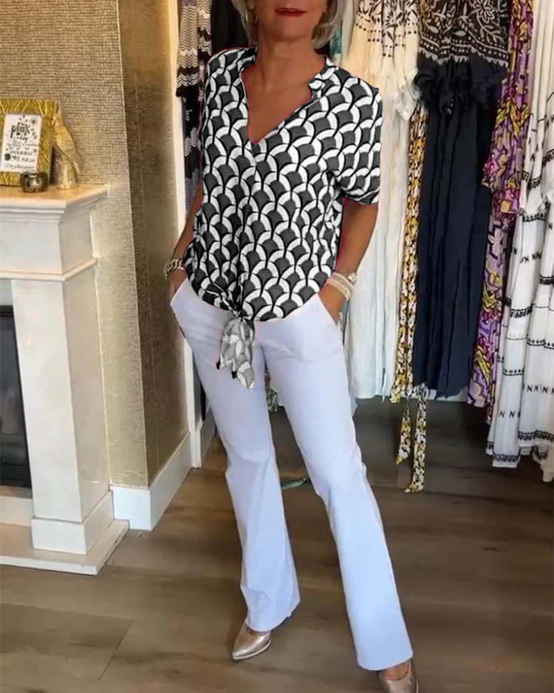 Leontine™ | Stylish Summer Blouse