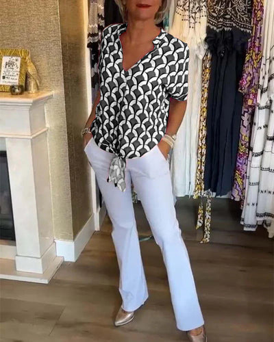 Leontine™ | Stylish Summer Blouse