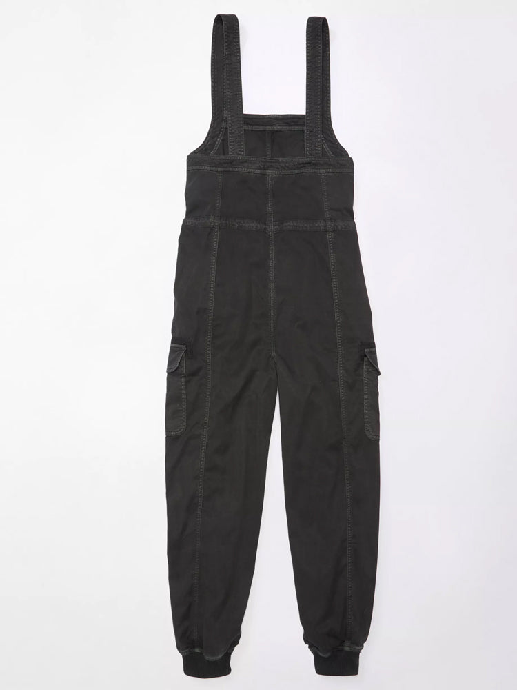 Drape Cargo Dungarees for Women