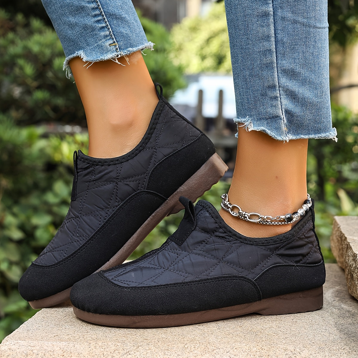 Blamey™ | Comfortable Slip-On Winter Shoes with Warm Fleece Lining