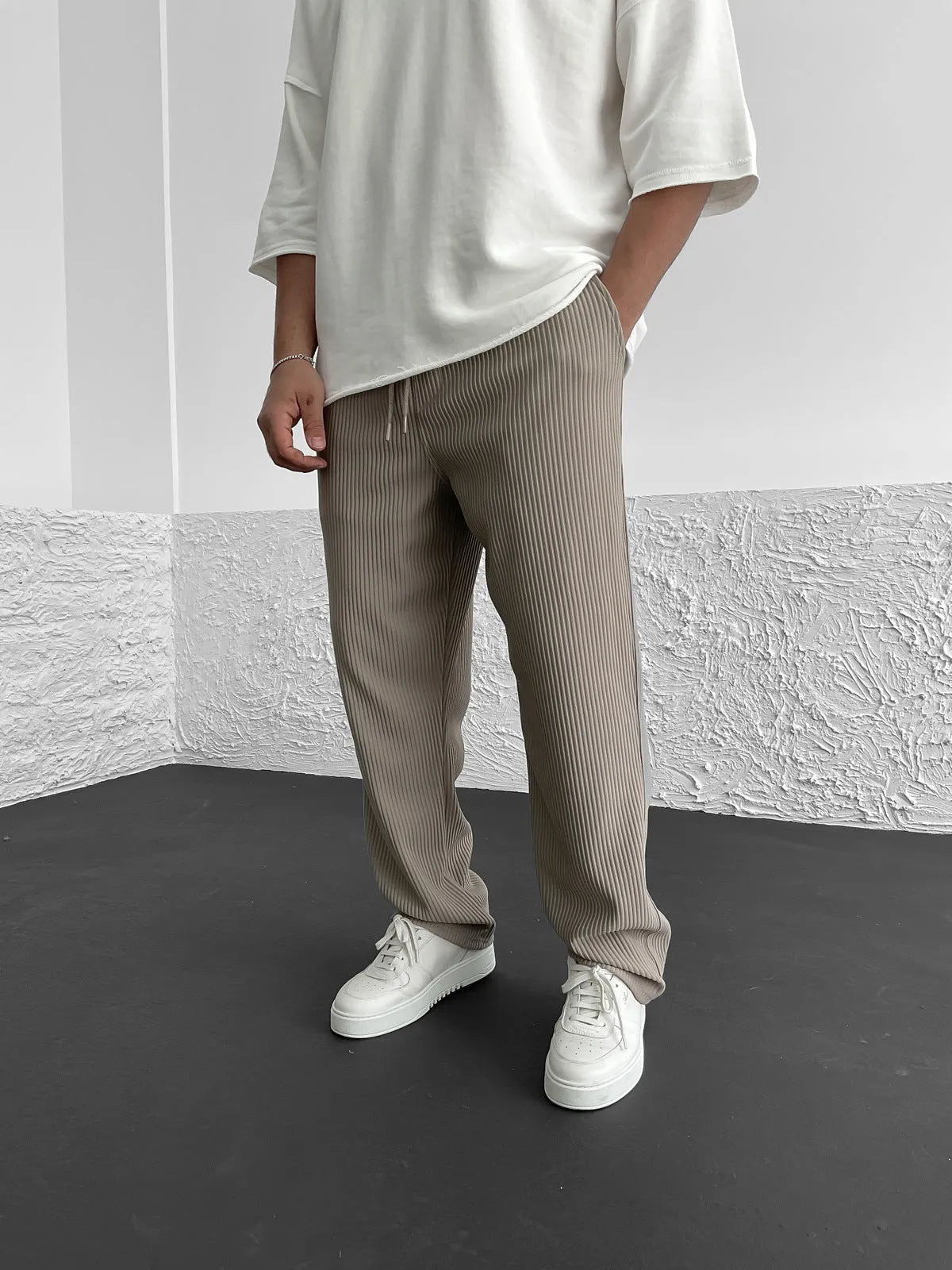 Lair™ | Ribbed Relaxed Fit Trousers