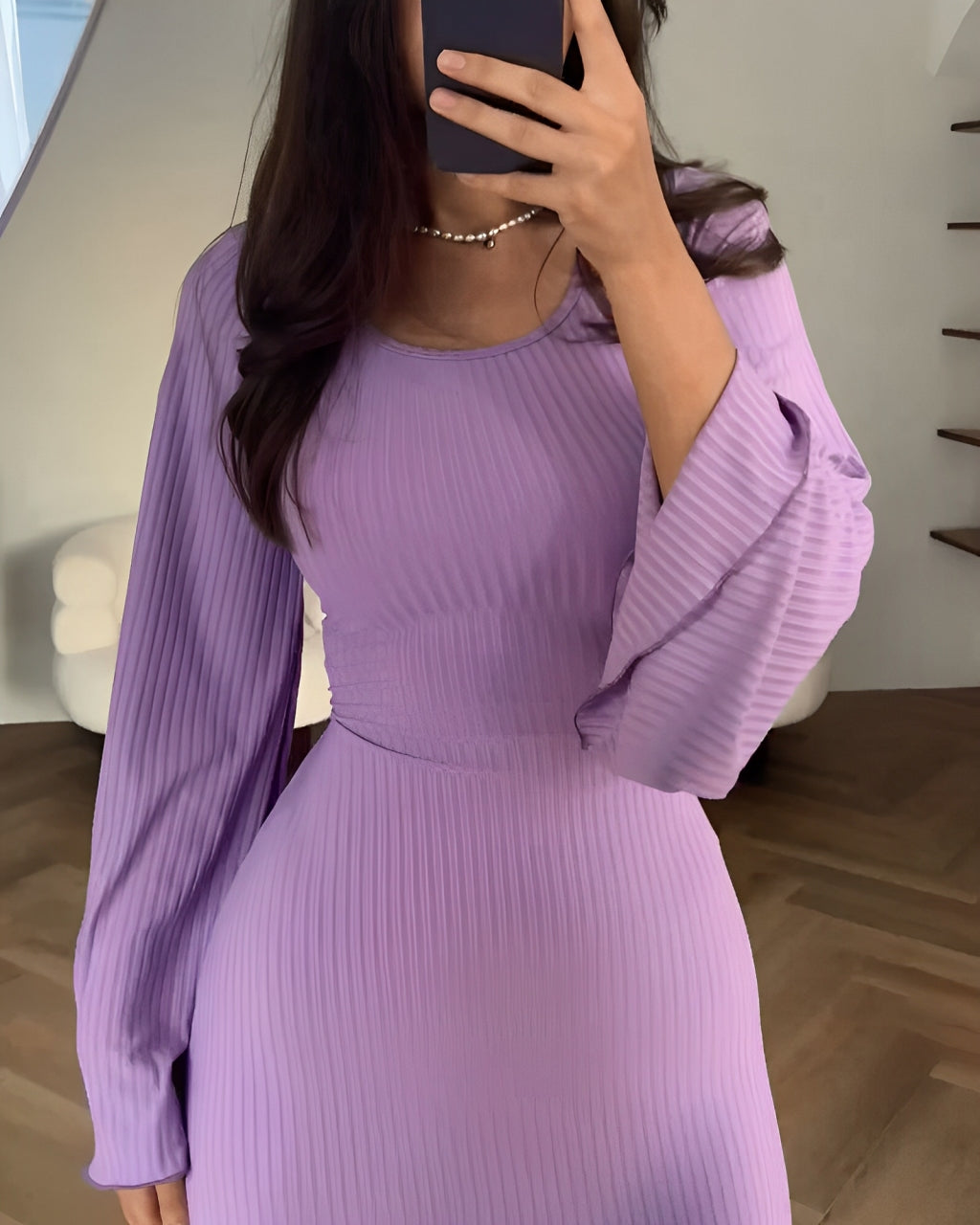 Eta™ | Elegant Knitted Maxi Dress