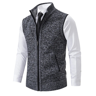 Bremer | Knitted Sleeveless Fleece Vest