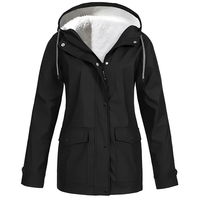 Elvira | Fleece-Lined Raincoat for Women