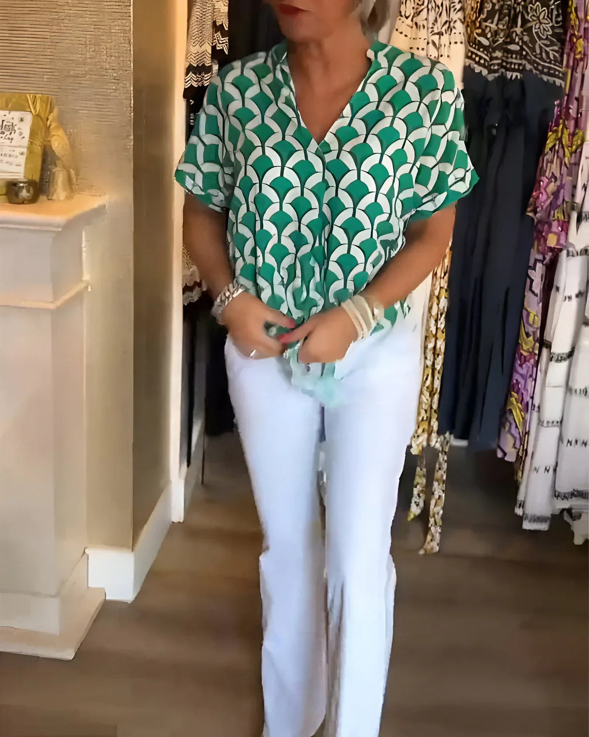Leontine™ | Stylish Summer Blouse