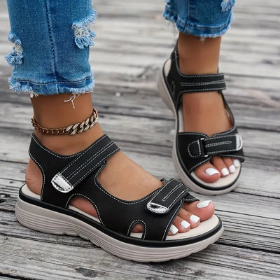 Alia™ | Comfortable Wedge Sandals with Ankle Strap