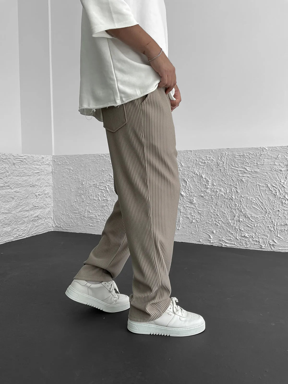 Lair™ | Ribbed Relaxed Fit Trousers