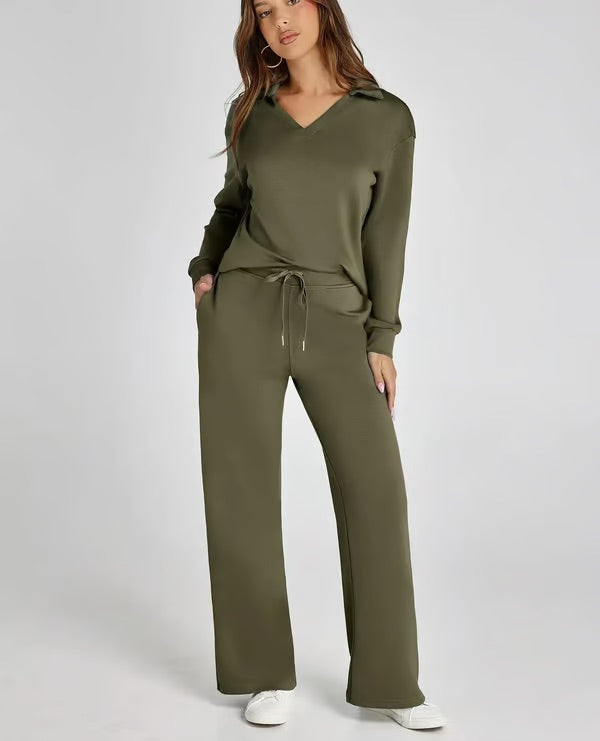 Fleek | 2-Piece Casual Long Sleeve Set