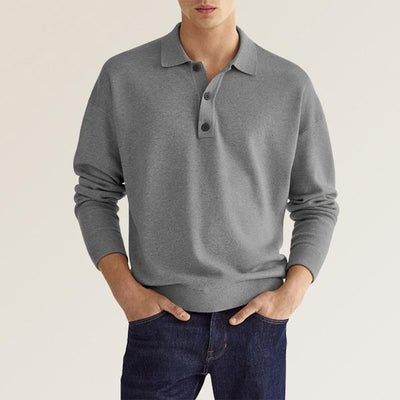 Leopold | Long-Sleeve Polo Shirt