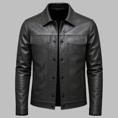 Stalen™ | Stylish Leather Spring Jacket