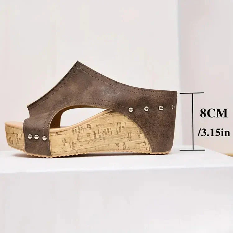 Luna™ | Stylish Orthopaedic Wedge Sandals