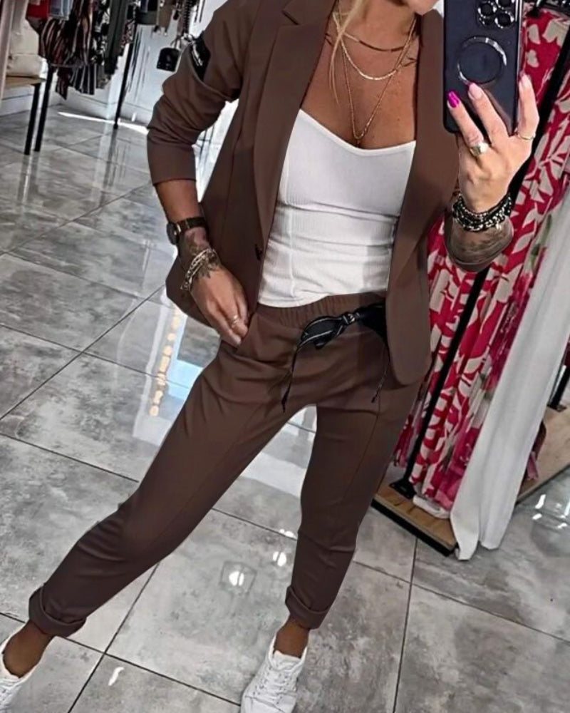 Malou | Stylish Blazer Set