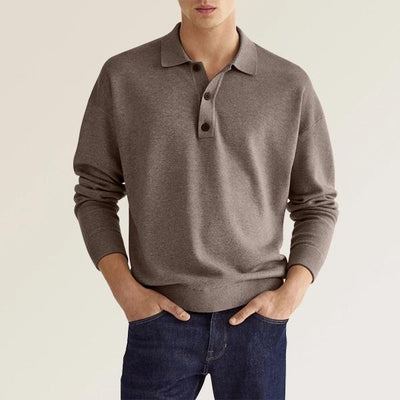 Leopold | Long-Sleeve Polo Shirt