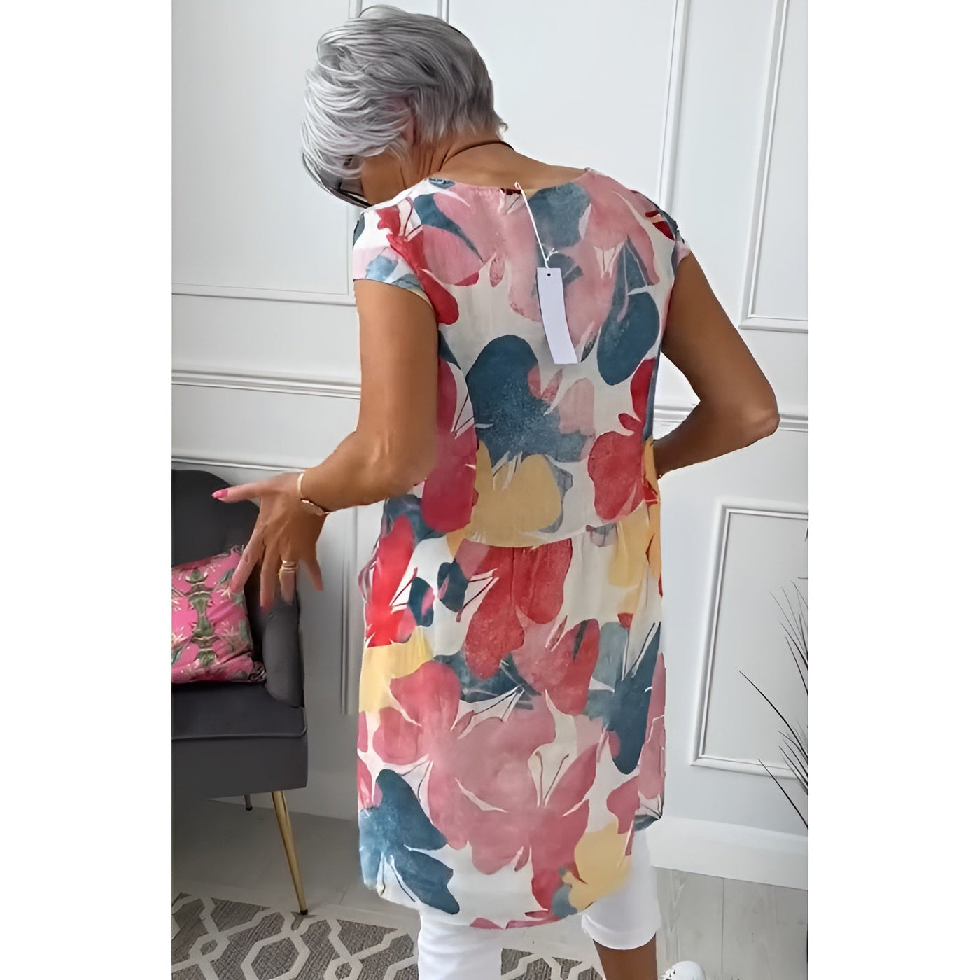 Anita™ | Sophisticated Linen Shirt Dress