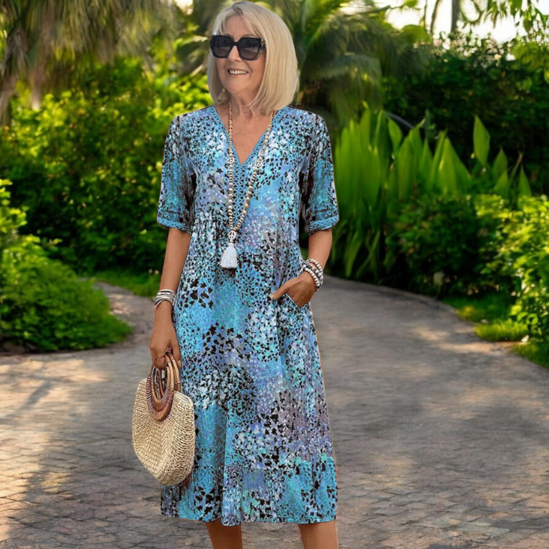 Isla | Vibrant Spring Dress