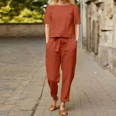 Emmy™ | Linen Summer Set for Women