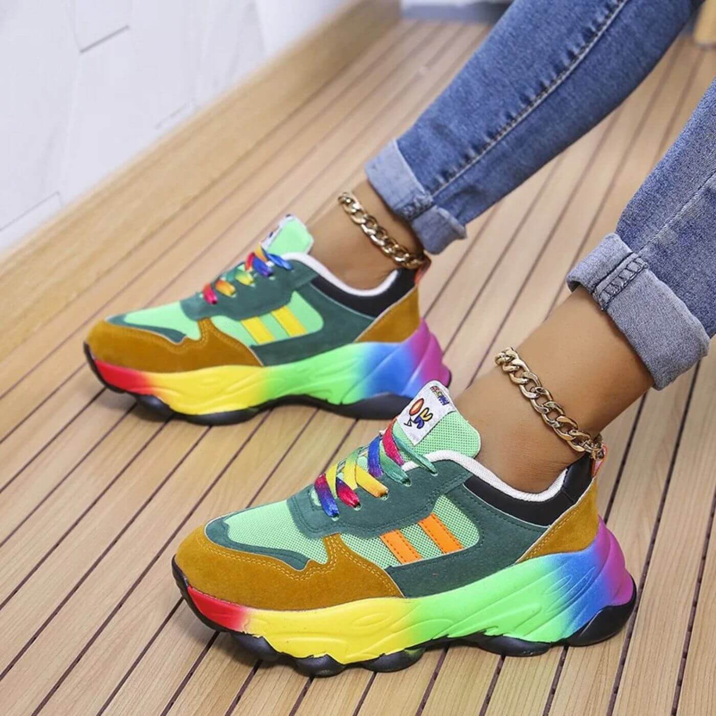 Aurora™ | Colorful Orthopedic Sneakers for Comfort and Style