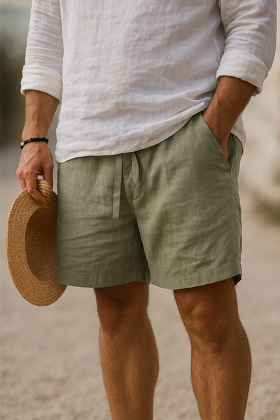 Lorenzo™ | Cotton-Linen Trousers
