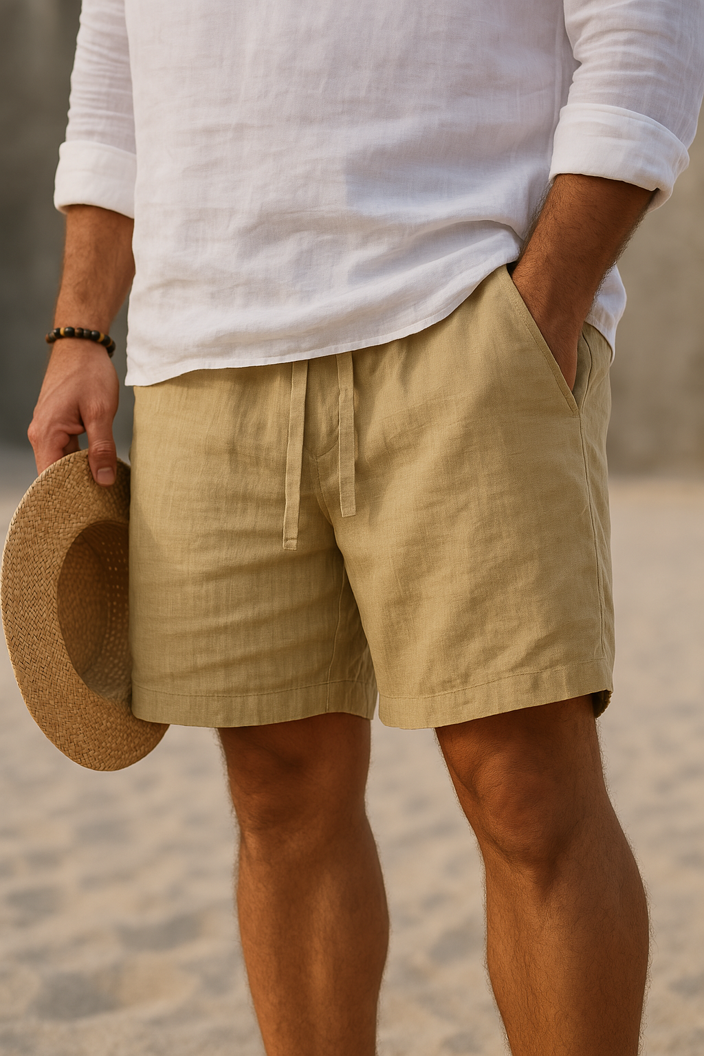 Lorenzo™ | Cotton-Linen Trousers