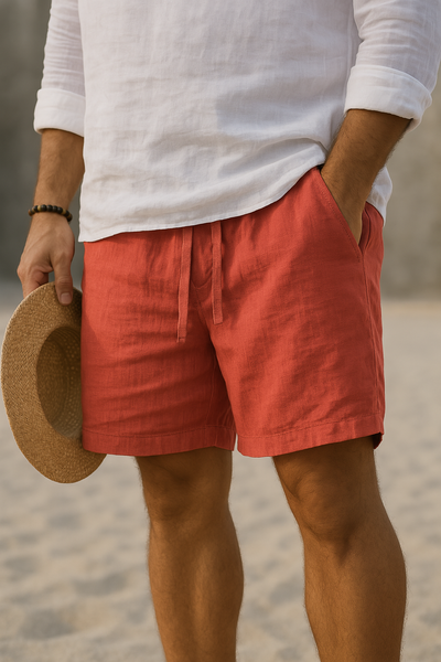 Lorenzo™ | Cotton-Linen Trousers