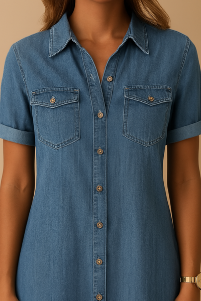 Claire™ | EasyFit Denim Dress