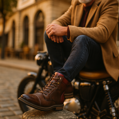 Sebastian™ | Men's Leather Ankle Boots