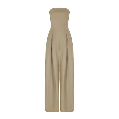Ceria - Elegant Strapless Jumpsuit