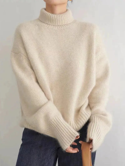 Isabella | Comfortable Cashmere Turtleneck