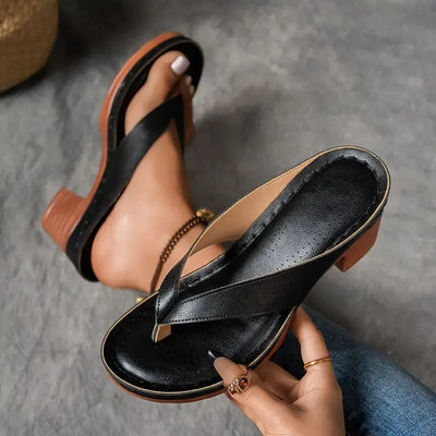 Aurelia™ | Ultra Comfortable Sandals with A Chunky Heel
