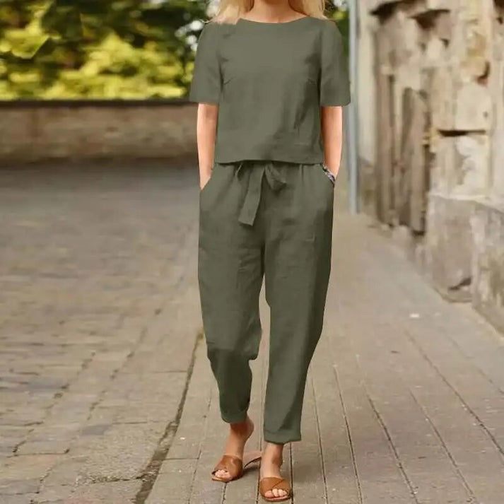 Emmy™ | Linen Summer Set for Women