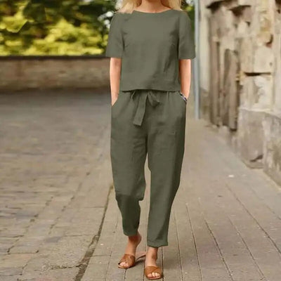 Emmy™ | Linen Summer Set for Women