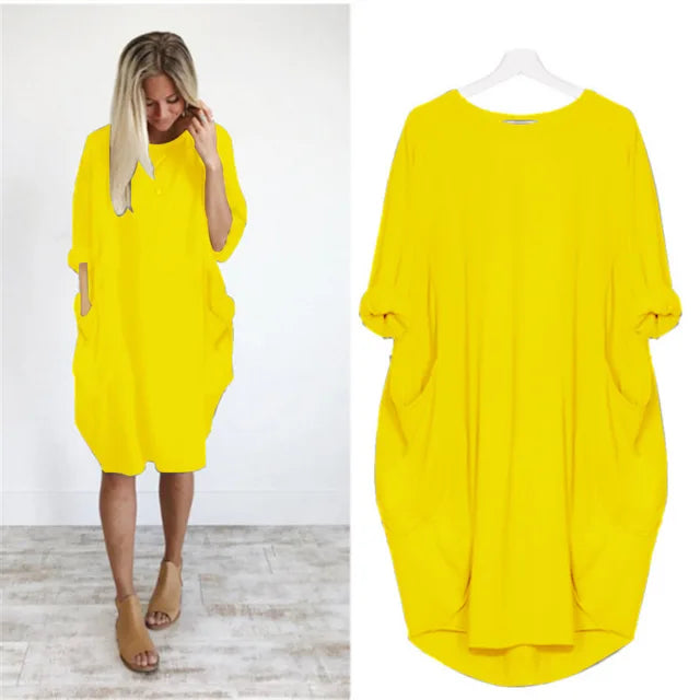 Eeli™ | Comfortable Dress with Pockets