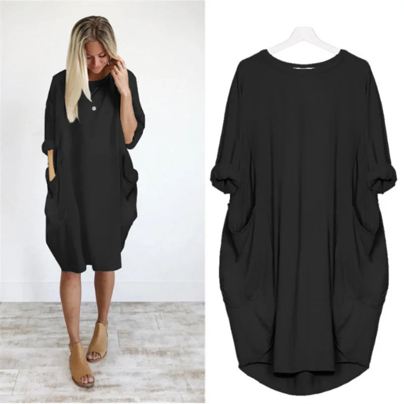Eeli™ | Comfortable Dress with Pockets