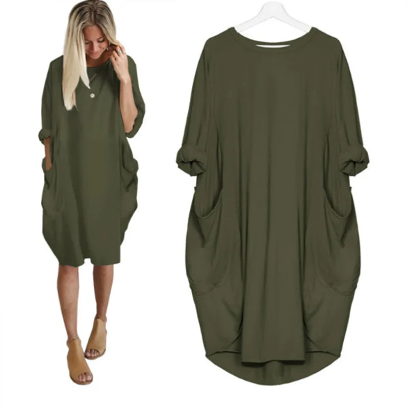 Eeli™ | Comfortable Dress with Pockets