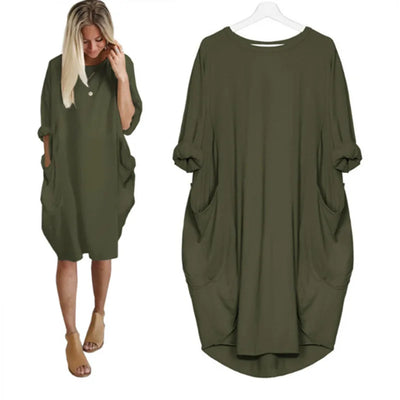 Eeli™ | Comfortable Dress with Pockets
