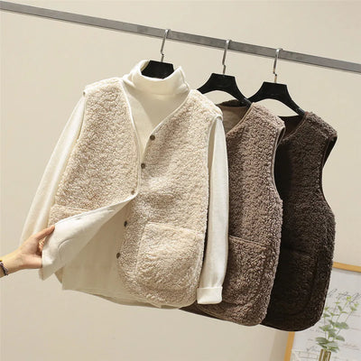 Chloe | Comfortable Warm Fleece Vest