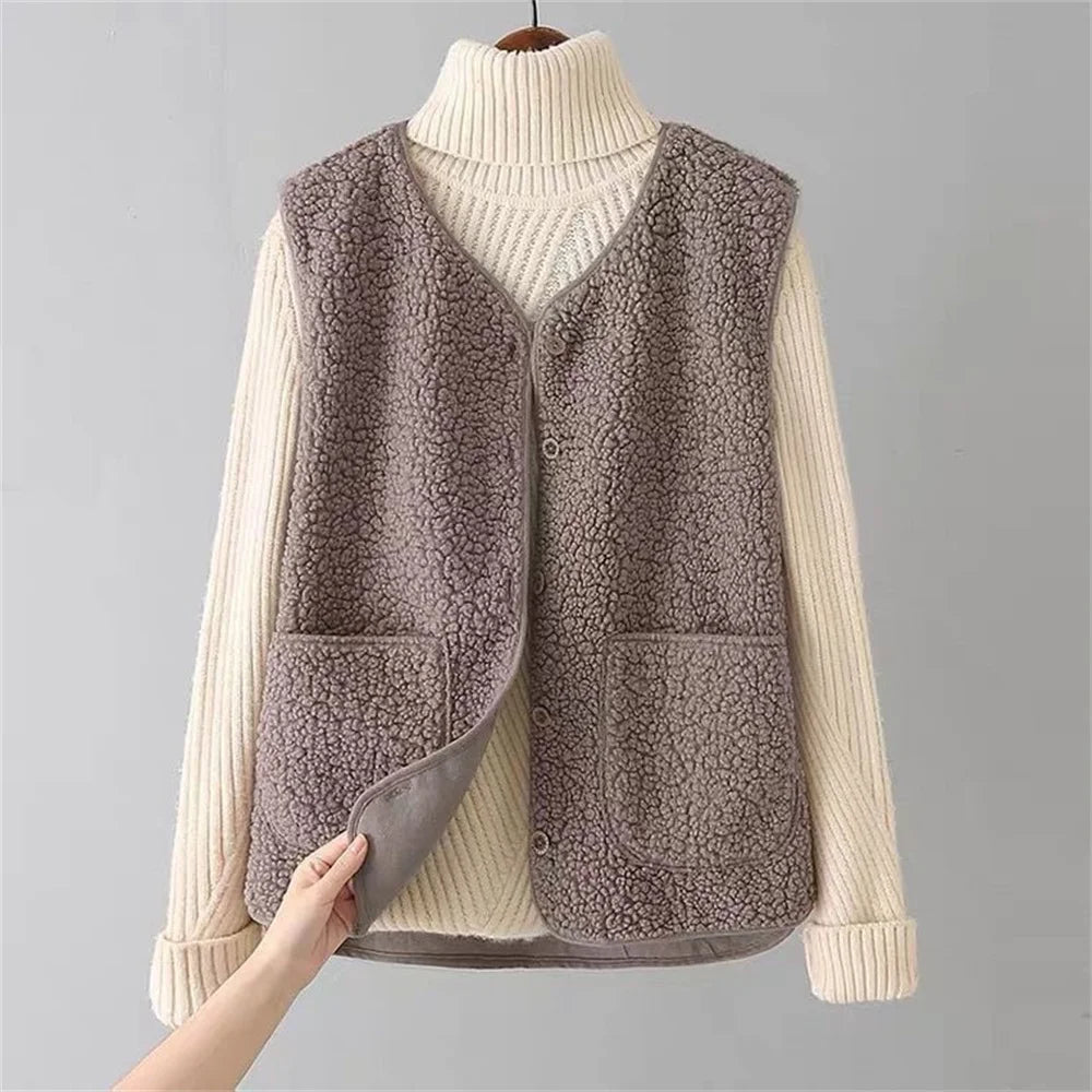 Chloe | Comfortable Warm Fleece Vest