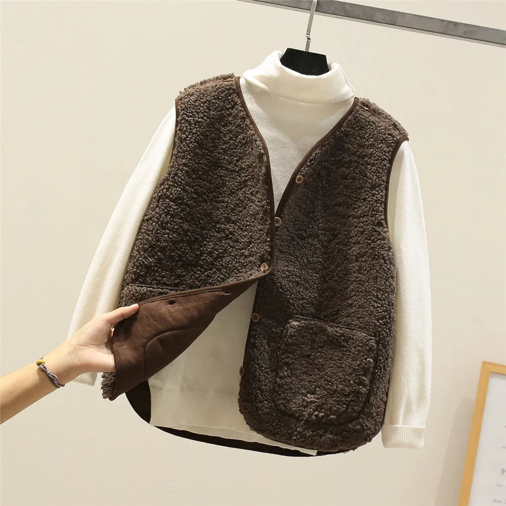 Chloe | Comfortable Warm Fleece Vest