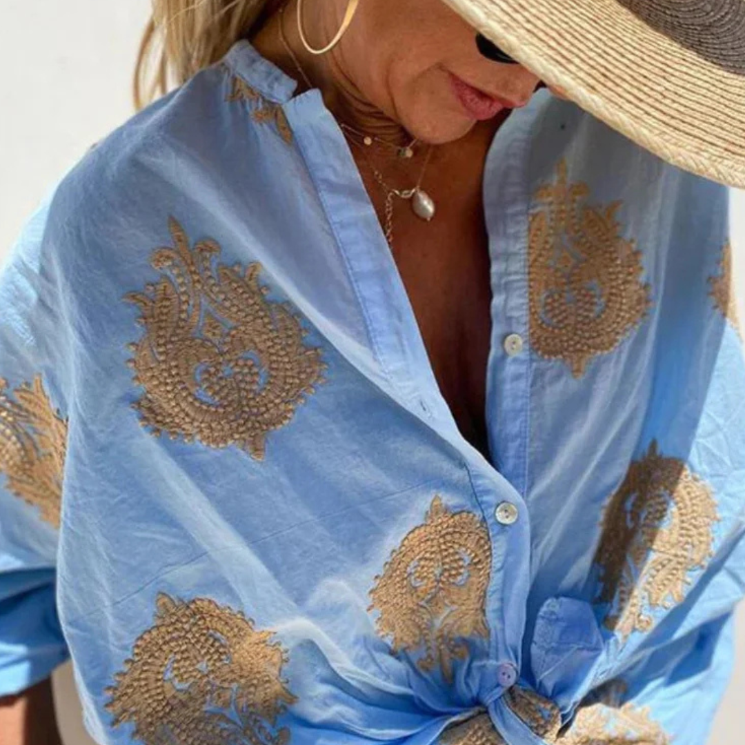 Gaby™ | Light & Chic Cotton Blouse