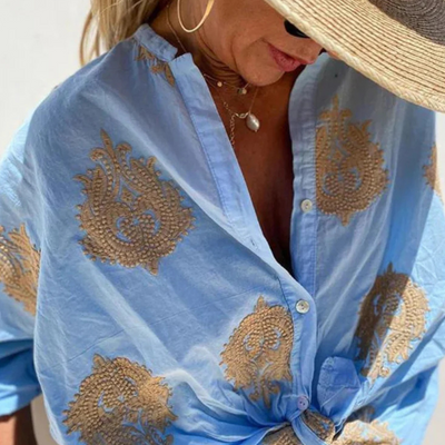 Gaby™ | Light & Chic Cotton Blouse