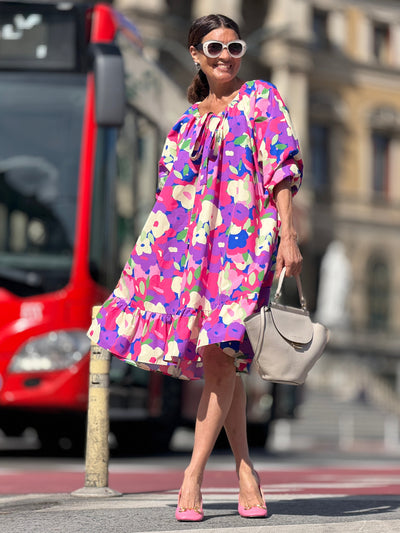 Ivy™ | Vibrant Floral Dress