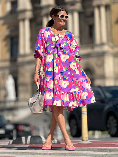 Ivy™ | Vibrant Floral Dress